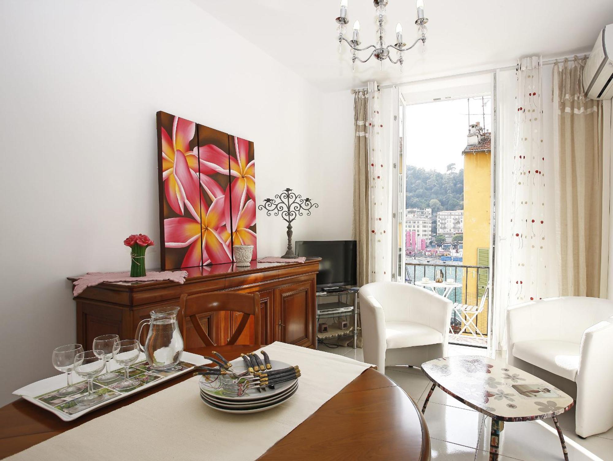 Aigue-Marine - Superbe Appartement Vue Mer 4 Personnes Au Port De Nice Exterior foto